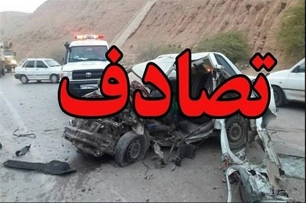 تصادف در مهریز ۲ کشته و ۵ مصدوم بر جا گذاشت
