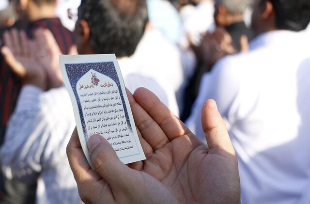اقامه یکپارچه نماز عید فطر در مهریز