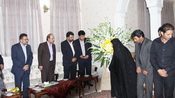 گزارش تصویری :دکتر سید محمد حسینی وزیرفرهنگ و ارشاد اسلامی با حضور در منزل شادروان دکترعلی سلطانی بنیانگذار دانشگاه آزاد یزد درگذشت دکتر سلطانی را تسلیت گفت گزارش تصویری :دکتر سید محمد حسینی وزیرفرهنگ و ارشاد اسلامی با حضور در منزل شادروان دکترعلی سلطانی بنیانگذار دانشگاه آزاد یزد درگذشت دکتر سلطانی را تسلیت گفت
