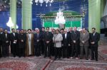 رييس جمهور در مرقد بنيانگذار جمهوري اسلامي ايران